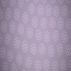 Happy Floral on Lilac Quilt Cotton Fabric by Quilter s Showcase