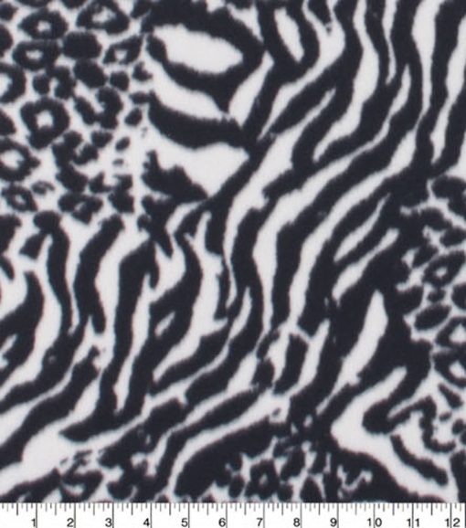 Multi Animal Blizzard Fleece Fabric - Image 3