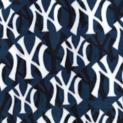 Fabric Traditions MLB Fleece Fabric NY Yankees