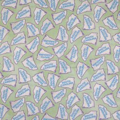 South Carolina Cotton Fabric Tossed State
