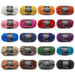 Arteza Dark Colors Premium Worsted Acrylic Yarn 20 Bundle