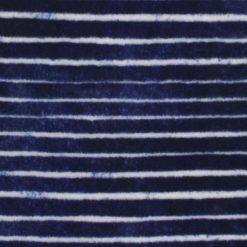 Blue Stripes Anti Pill Plush Fleece Fabric