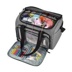 9.5 x 15 All In One Gray Square Storage Bag by Big Twist