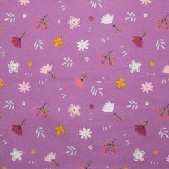 POP! Floral Purple Super Snuggle Flannel Fabric