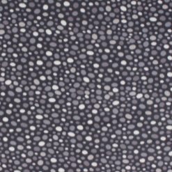 Black White Dots Blizzard Fleece Fabric