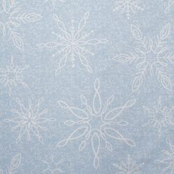 Large Snowflakes Super Snuggle Flannel Fabric