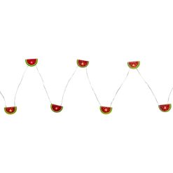 Northlight 10-Count LED Watermelon Fairy Lights   Warm White