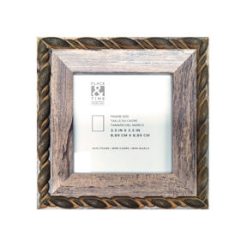 3.5 Wood Tabletop Picture Frame With Spiral Border by Place   Time