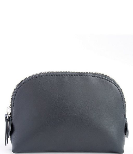 Leather Small Cosmetic Bag - Image 4