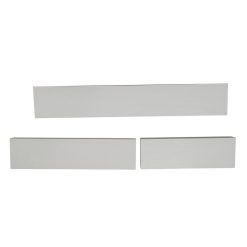 3pc White Picture Frame Wall Shelf Set by Place   Time