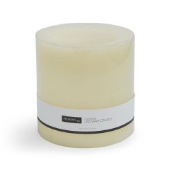 6 x 6 LED Cream Smooth Wax Pillar Candle by Hudson 43