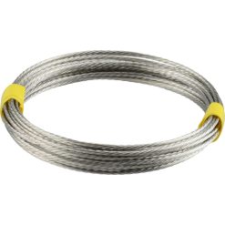 Ook 9  Silver Braided Picture Hanging Wire 20lbs