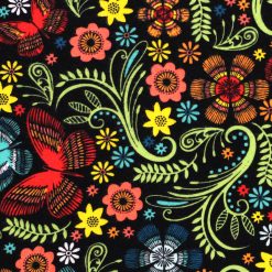 Fall Butterfly Super Snuggle Flannel Fabric