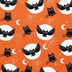 Owls Super Snuggle Halloween Flannel Fabric