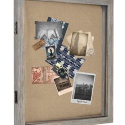 Enchante 11 14 Distressed Blue Molding Shadowbox Frame
