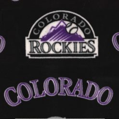 Fabric Traditions Colorado Rockies Fleece Fabric Tossed