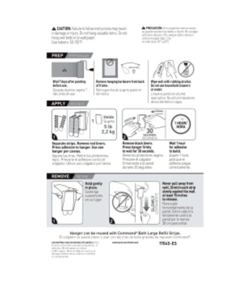 Command Jumbo Canvas Picture Hanger - Image 9