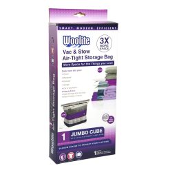 Woolite 35 x 15.5 Air Tight Cube Vacuum Storage Bag