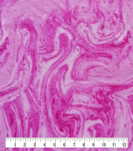 Marble Anti Pill Plush Fleece Fabric - Image 2