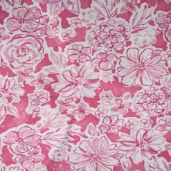Pink Floral 108Wide Premium Cotton Fabric