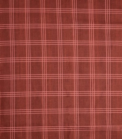 Red Tapestry Plaid Quilt Cotton Fabric by Keepsake Calico