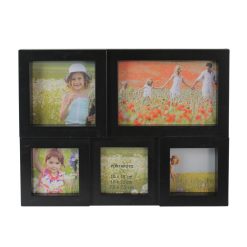 Northlight 11 Black 5 Photo Collage Frame