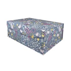 16 x 11 Blue Meadow Flip Top Box by Place   Time