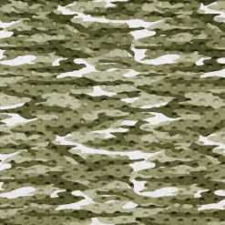 Soft   Mikny Olive Camouflage Dot Fleece Fabric