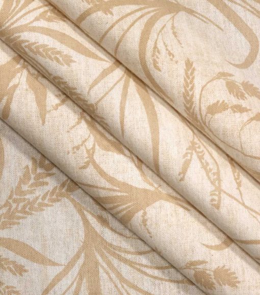 108 Brown Wheat Wide Flannel Fabric - Image 2