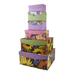 14 Gallery Floral Fliptop Box