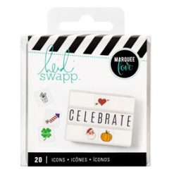Heidi Swapp Lightbox Inserts 20/Pkg-Holiday Icons