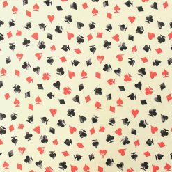 Playing Card Icons Super Snuggle Flannel Fabric