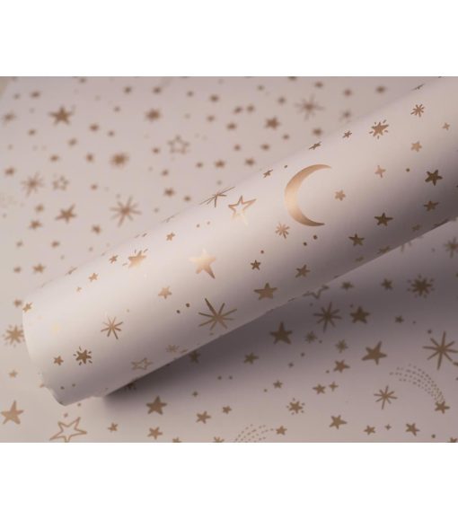 RoomMates Wallpaper Gold Twinkle Little Star - Image 5