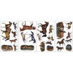 RoomMates Peel   Stick Wall Decals Wild Horses