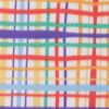 Primary Wavy Plaid Blizzard Fleece Fabric