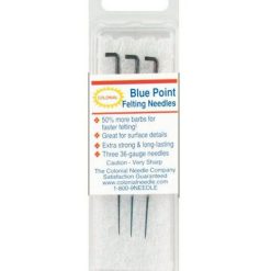 Colonial Needle Blue Point Felting Needles