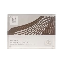 7 x 5 Acrylic Block Tabletop Picture Frame by Place   Time