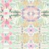 RoomMates Wallpaper Pink Synchronized Floral