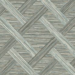 Surface Style 20.5  x 18  Driftwood Java Weave Peel   Stick Wallpaper