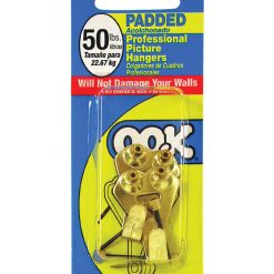 Ook 50lbs Padded Classic Professional Picture Hangers 2pc