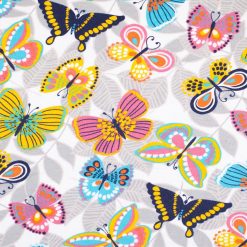 Butterfly Leaves Super Snuggle Flannel Fabric