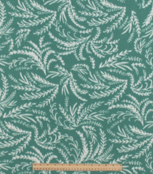 Fern Blizzard Fleece Fabric - Image 2