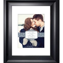 MCS 11 14 Matted to 8 10 Peyton Black Wall Frame