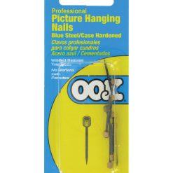 Ook 8pk Blue Steel Professional Picture Hanging Nails