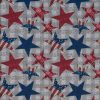 Pattern Americana Star Patriotic Cotton Fabric