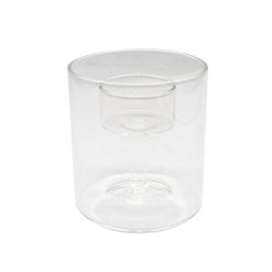 3 Glass Tealight Candle Holder by Place   Time