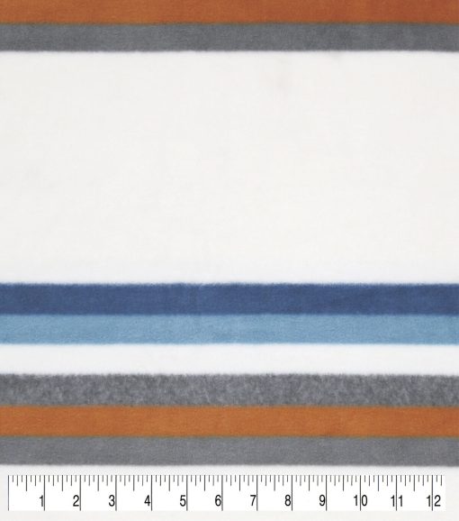 Southwest Stripes Luxe Fleece Fabric - Image 2