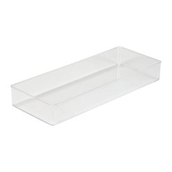 Simplify 15 Clear Rectangular Drawer Organizer