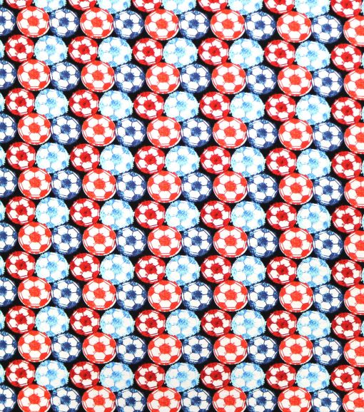 Soccer Balls Super Snuggle Flannel Fabric - Image 2