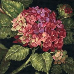 Dimensions 14 x 14 Hydrangea Bloom Needlepoint Kit